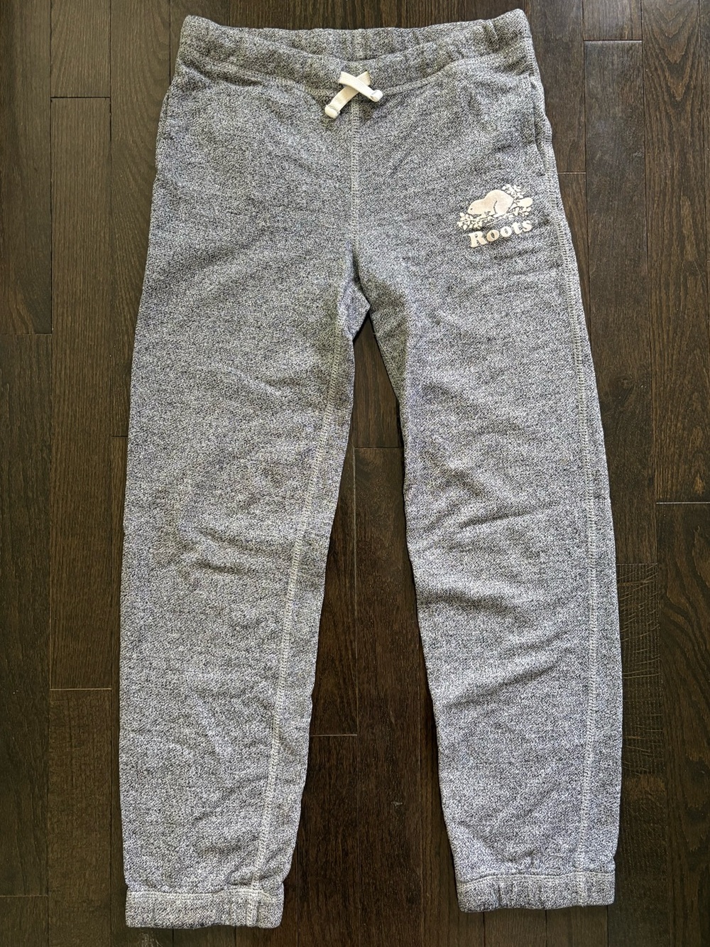 Roots Kids Original Sweatpants with Drawstring / Salt & Pepper